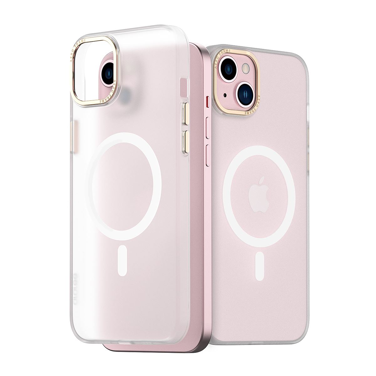 araree [ iPhone 15 / 15 Pro / 15 Pro Max / 15 Plus 用] AERO FRAME MagSafe対応 ケース スマホケース カバー