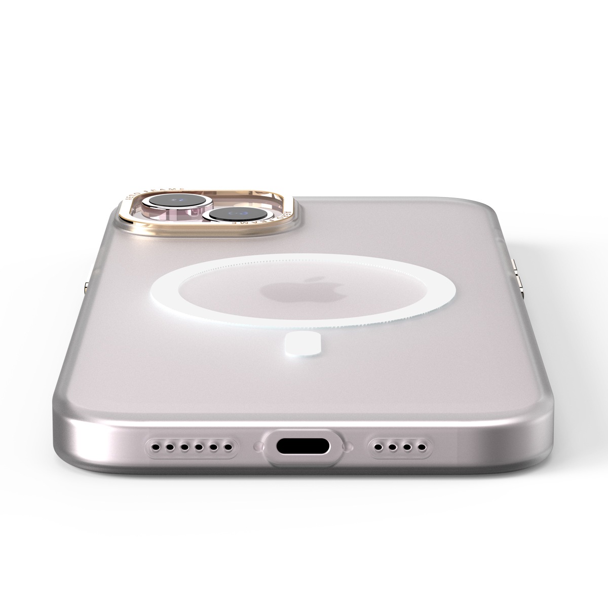 araree [ iPhone 15 / 15 Pro / 15 Pro Max / 15 Plus 用] AERO FRAME MagSafe対応 ケース スマホケース カバー