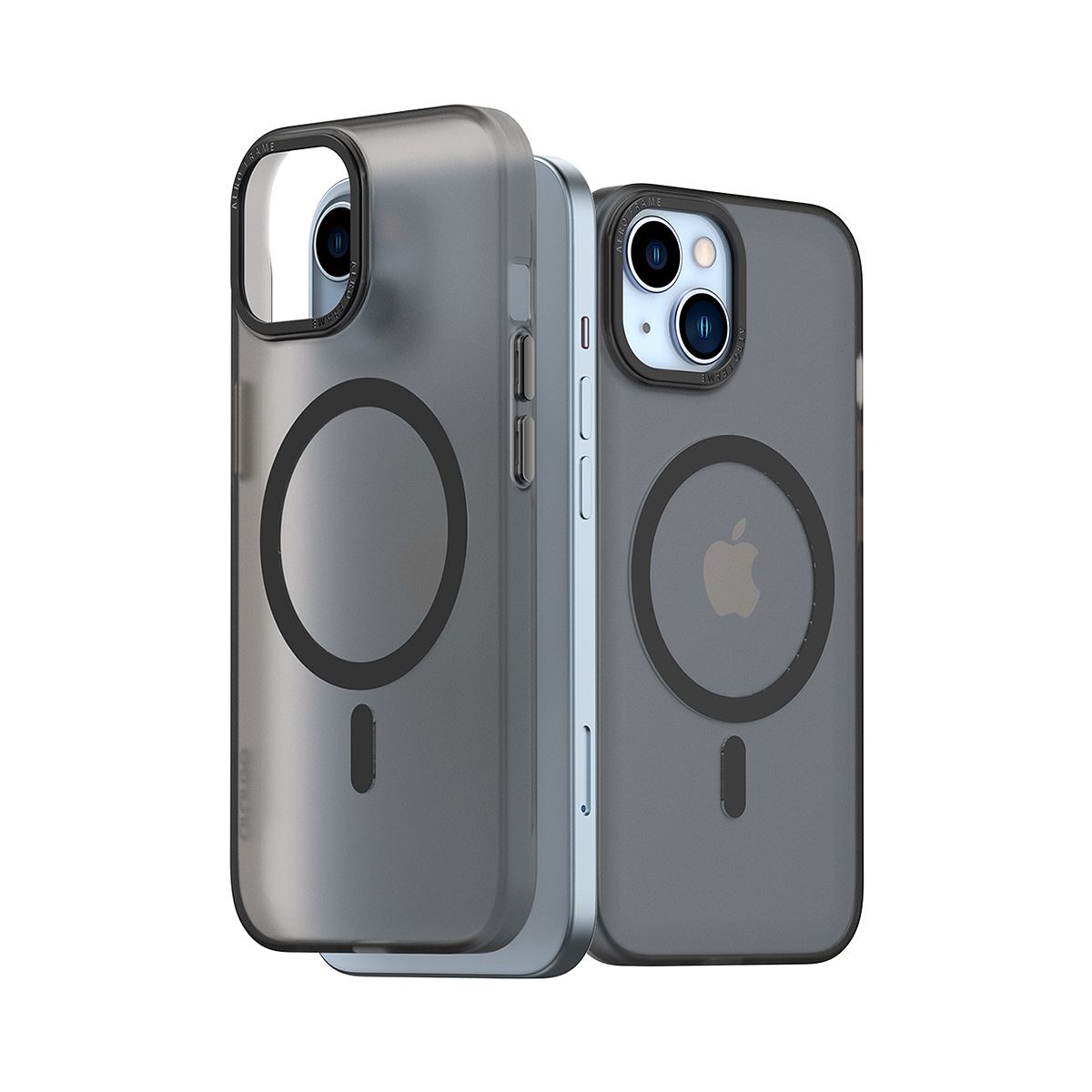 araree [ iPhone 15 / 15 Pro / 15 Pro Max / 15 Plus 用] AERO FRAME MagSafe対応 ケース スマホケース カバー