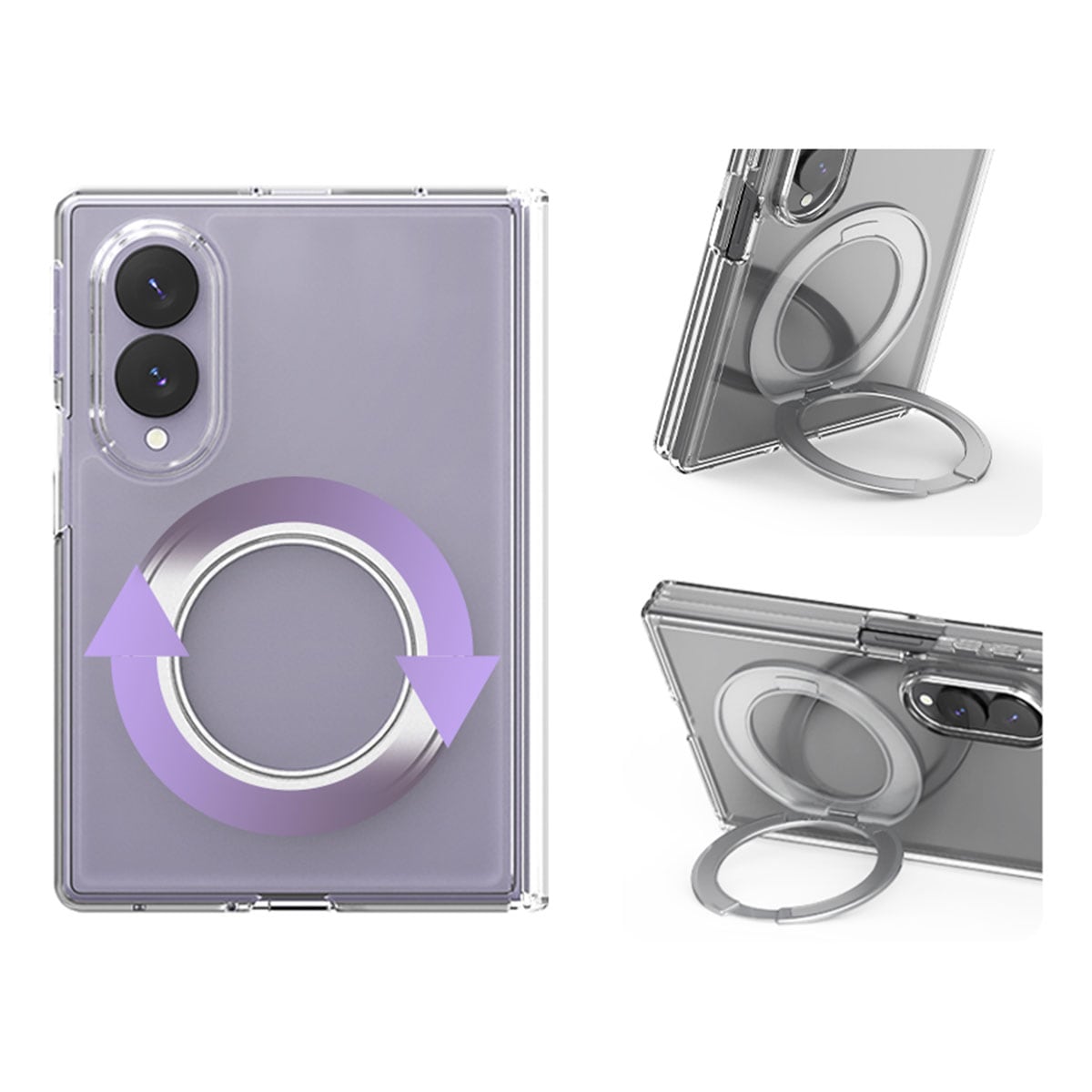 DUPLE 360 M STAND for Galaxy Z Fold8 ヒンジ保護 ケース ＜予約受付中＞
