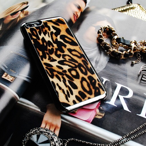 iPhone6s/6 ケース GAZE Leopard Calf Hair Bar（レオパードカーフヘアーバー）アイフォン