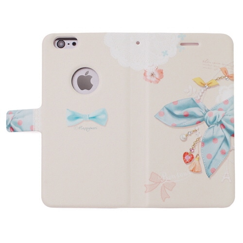 iPhone6s/6 ケース Happymori Dot Scarf Diary（ドットスカーフダイアリー）アイフォン