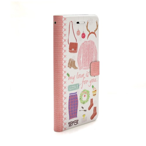 iPhone6s ケース 手帳型 Happymori Winter Daily Diary（ハッピーモリ ウィンターデイリーダイアリー）アイフォン iPhone6