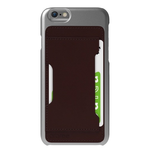 iPhone6s/6 ケース araree Slim Pocket（アラリー スリムポケット）アイフォン カバー バータイプ