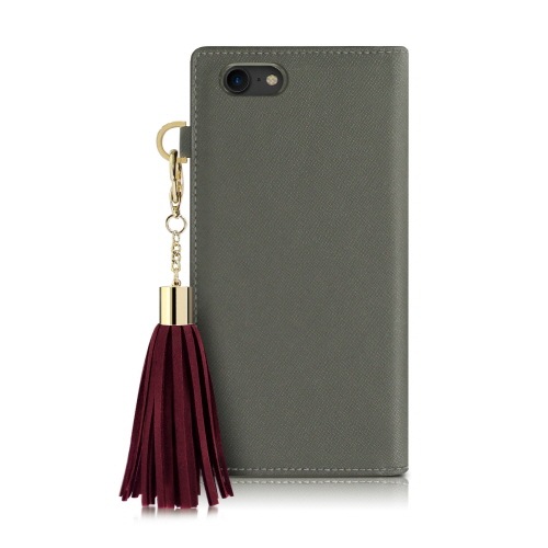 iPhone SE (第3世代) ケース カバー 手帳型 DreamPlus Tassel Jacket [iPhone SE3/SE2/8/7]