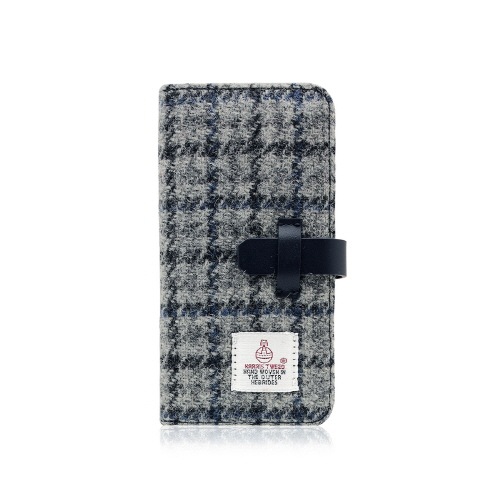 iPhone SE (第3世代) ケース カバー 手帳型 SLG Design Harris Tweed Diary [iPhone SE3/SE2/8/7]