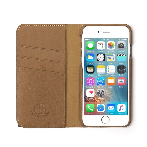 iPhone SE (第3世代) ケース カバー 【手帳型 本革】 ZENUS Fringe Diary [iPhone SE3/SE2/8/7]