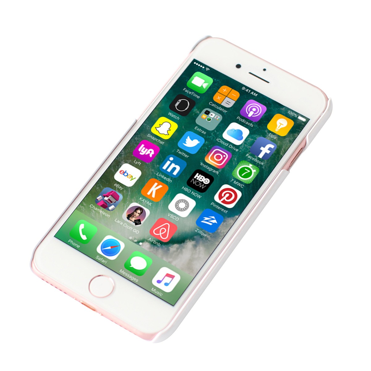 iPhone 8 Plus / 7 Plus ケース Happymori Flower Shoe Bar オックスフォード （ハッピーモリ フラワーシューバー ）アイフォン カバー