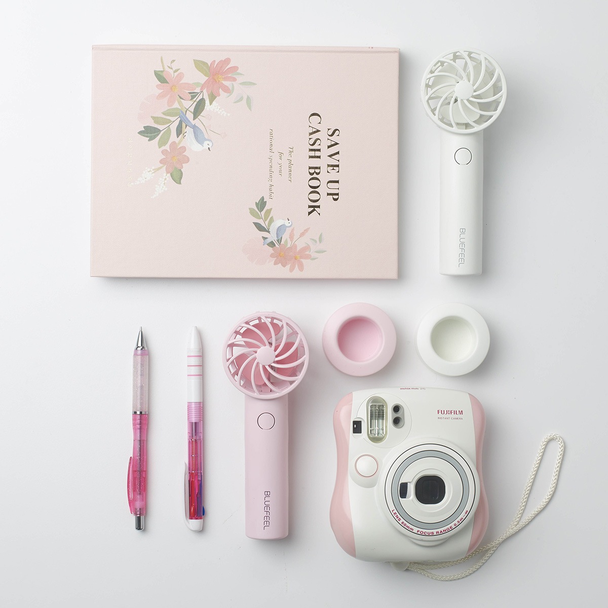 ポータブル扇風機 携帯扇風機 超小型ヘッド 風速11m/s 最大24時間使用 圧倒的パワフル風力 BLUEFEEL（ブルーフィール）ハンディファン モバイルファン モバイル扇風機 ミニ扇風機