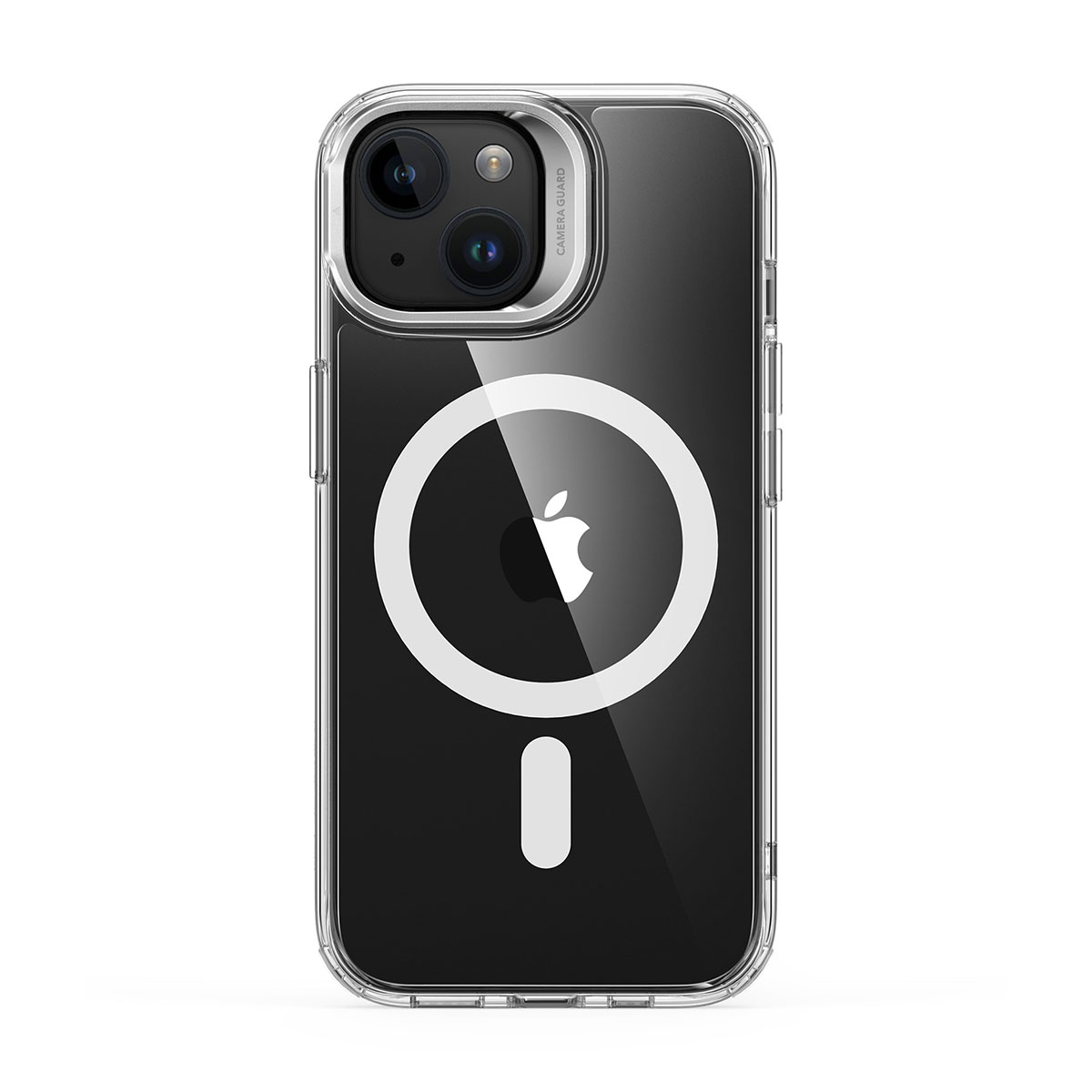 [iPhone 16 / 16 Pro / 16 Pro Max 用] Classic スタンド付きハイブリッドケース 透明背面カバー 米軍MIL規格の耐衝撃性 for iPhone 16 / 15 シリーズ
