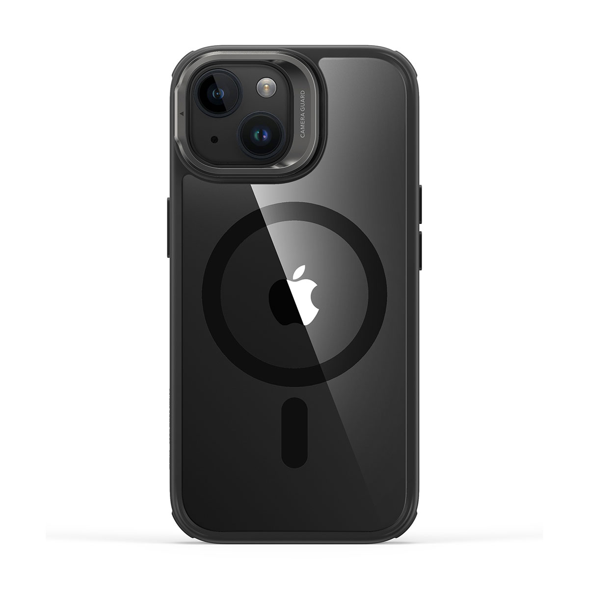 [iPhone 16 / 16 Pro / 16 Pro Max 用] Classic スタンド付きハイブリッドケース 透明背面カバー 米軍MIL規格の耐衝撃性 for iPhone 16 / 15 シリーズ