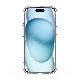 [iPhone 16 / 16 Pro / 16 Pro Max 用] Classic スタンド付きハイブリッドケース 透明背面カバー 米軍MIL規格の耐衝撃性 for iPhone 16 / 15 シリーズ