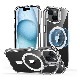 [iPhone 16 / 16 Pro / 16 Pro Max 用] Classic スタンド付きハイブリッドケース 透明背面カバー 米軍MIL規格の耐衝撃性 for iPhone 16 / 15 シリーズ
