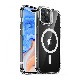 [iPhone 16 / 16 Pro / 16 Pro Max 用] Classic スタンド付きハイブリッドケース 透明背面カバー 米軍MIL規格の耐衝撃性 for iPhone 16 / 15 シリーズ
