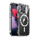 [iPhone 16 / 16 Pro / 16 Pro Max 用] Classic スタンド付きハイブリッドケース 透明背面カバー 米軍MIL規格の耐衝撃性 for iPhone 16 / 15 シリーズ