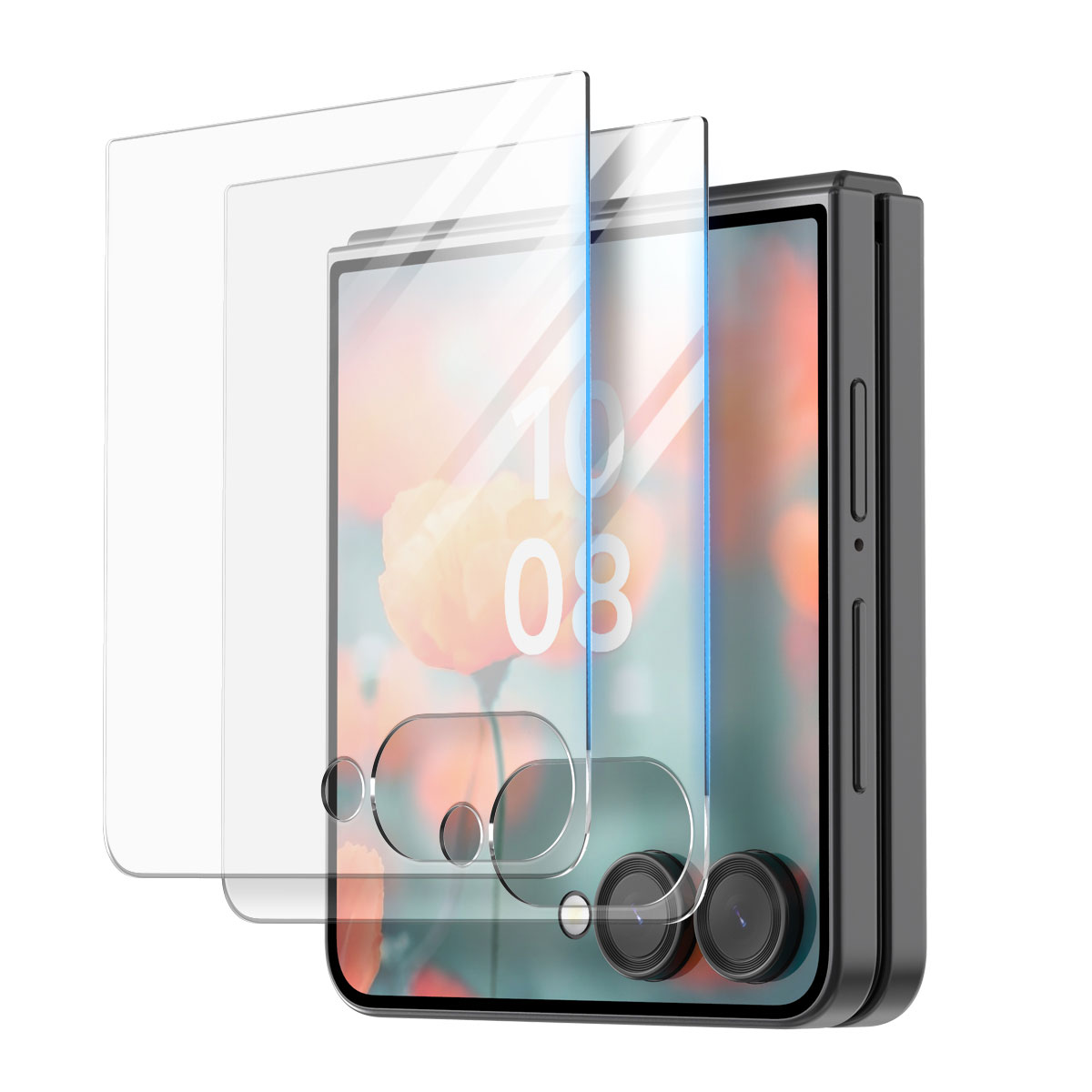 [Galaxy Z Fold7 / Flip7 / Fold6 / Flip6保護フィルム] CORE フロントディスプレイ用 強化 ガラス（2枚入り）