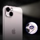 araree [ iPhone 15 / 15 Plus 用] core CM カメラ専用強化ガラスフィルム クリア カメラレンズ 保護フィルム