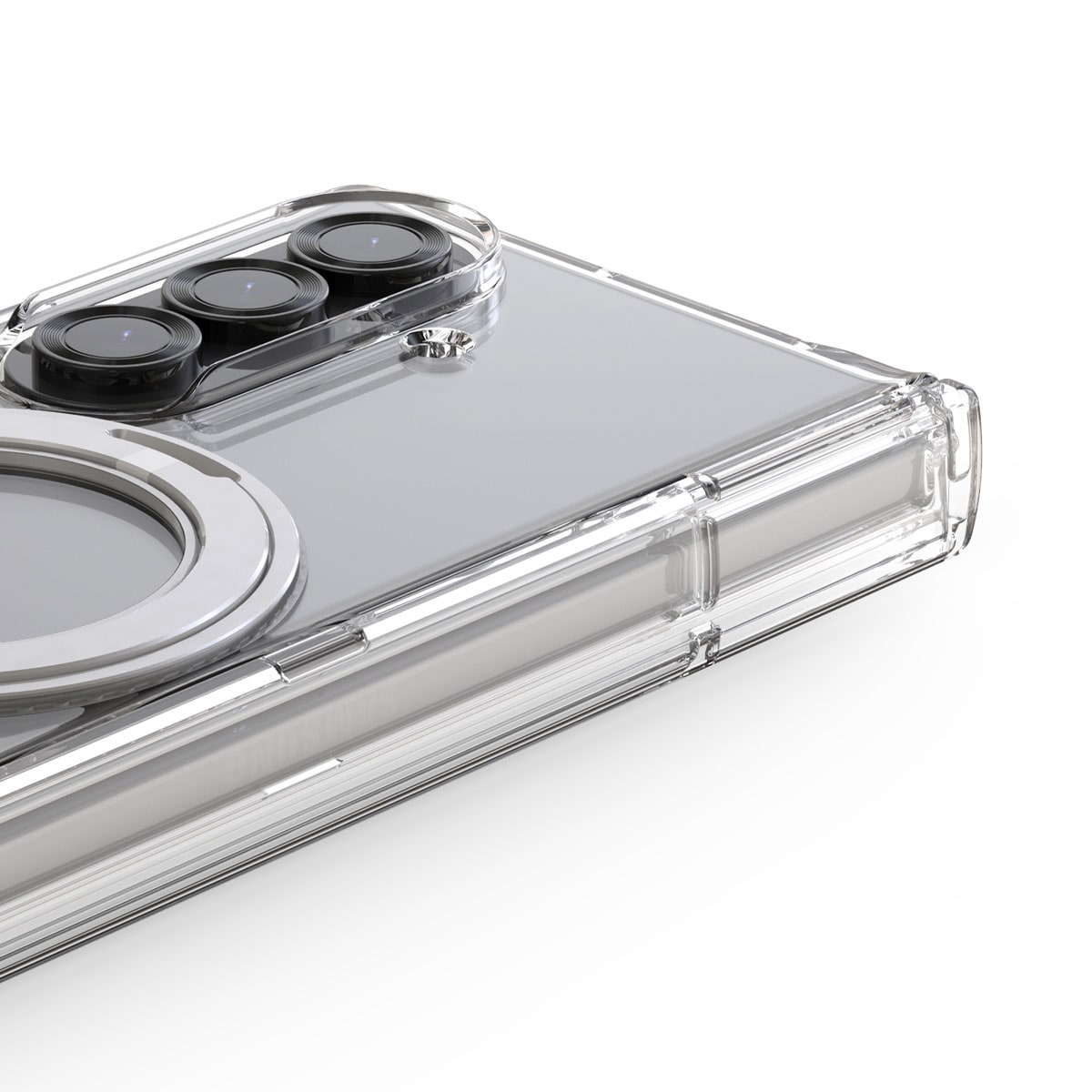 キラリ　3ケース Nukin 360フルカバー クリアケース【Galaxy Z Fold7 / Fold6