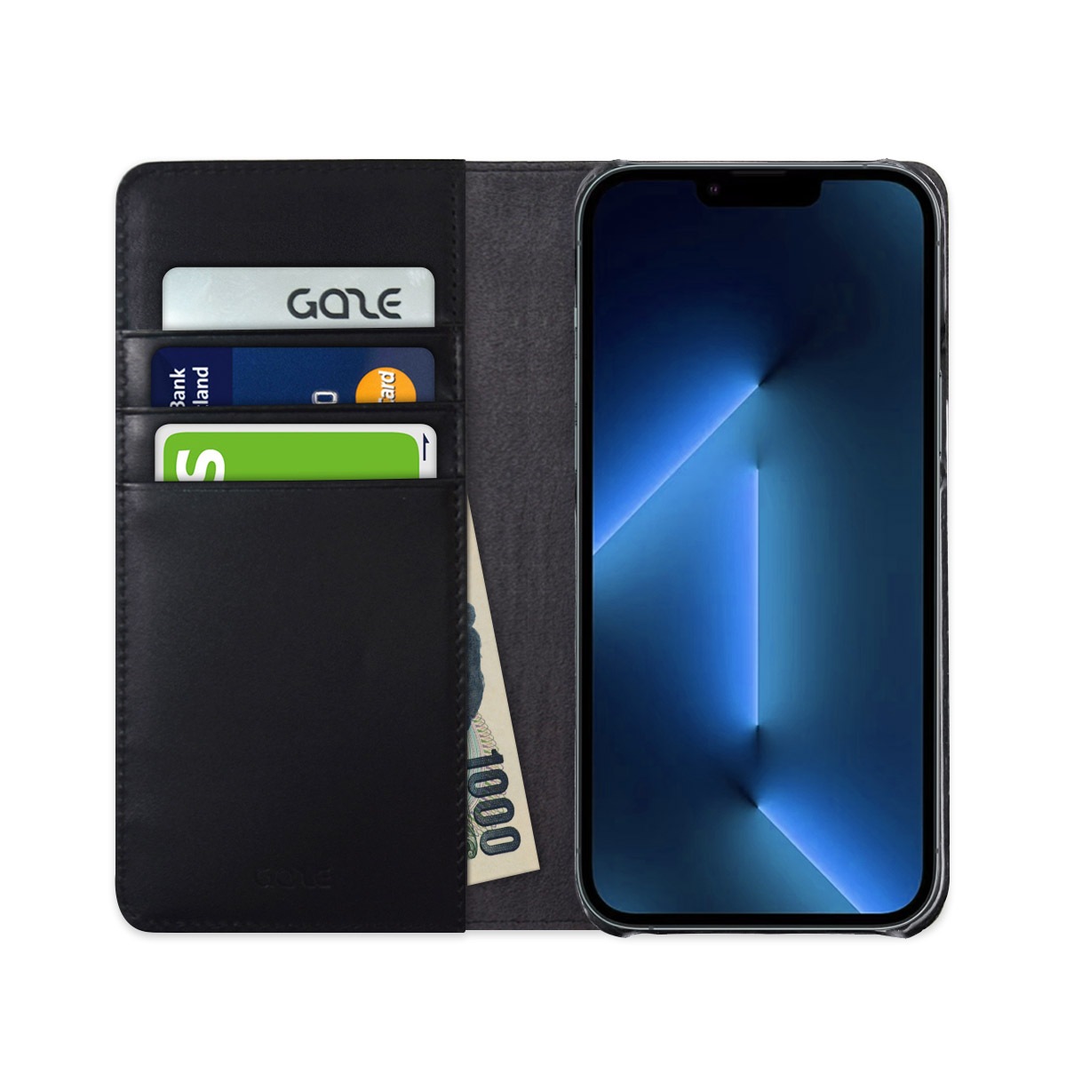 iPhone 14 / 14 Pro / 13 ケース カバー 【手帳型 本革】GAZE Matt Python Diary [for iPhone SE3（第3世代）/SE2（第2世代）/8/7/6s/6]