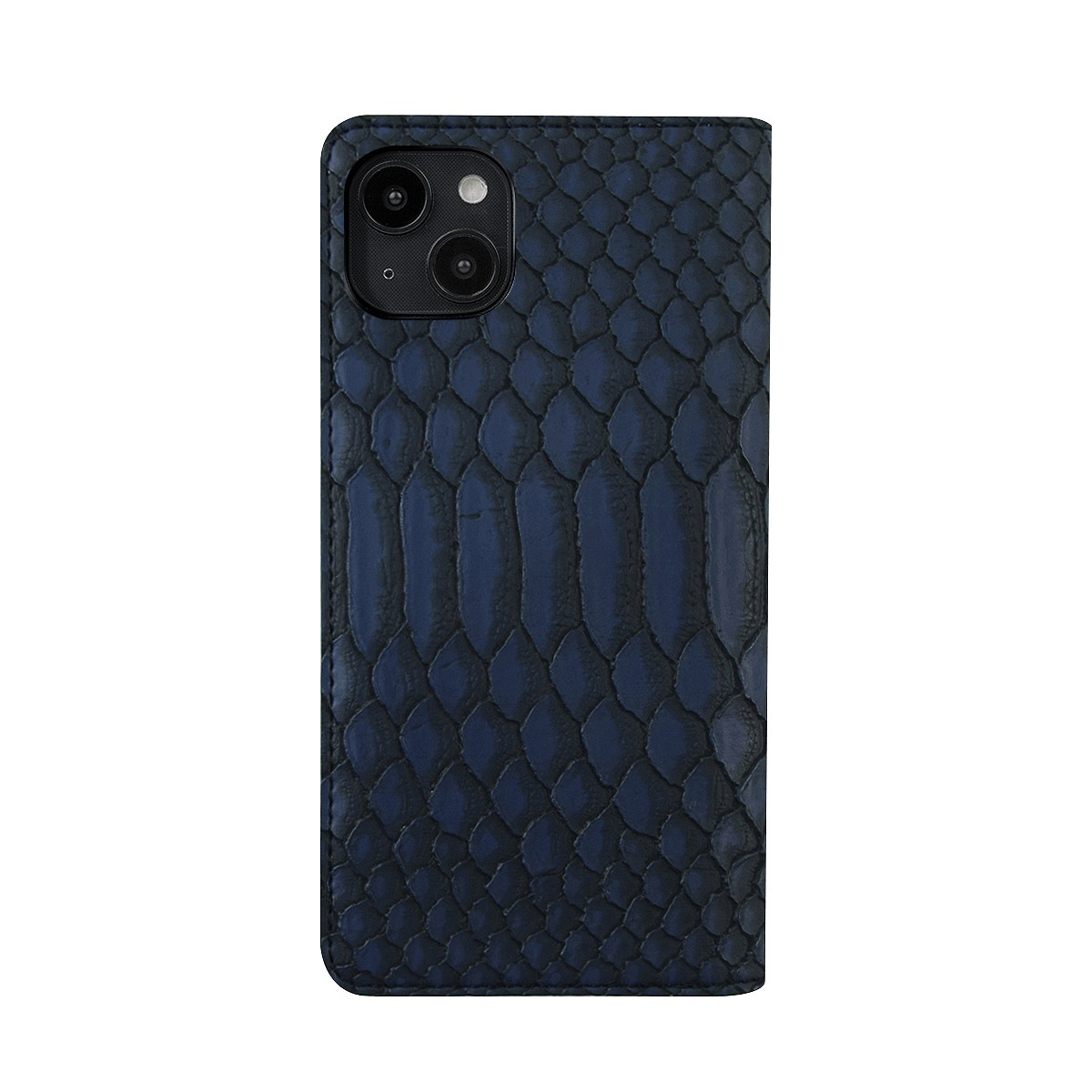 iPhone 14 / 14 Pro / 13 ケース カバー 【手帳型 本革】GAZE Matt Python Diary [for iPhone SE3（第3世代）/SE2（第2世代）/8/7/6s/6]