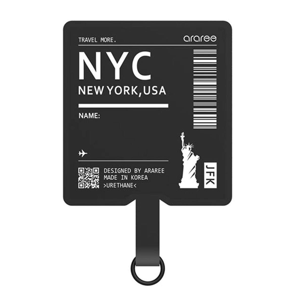 araree TAG HOLDER 外付けストラップホール 【ストラップホルダー / お好きなストラップと合わせて 紛失・落下・盗難防止】 AR19139
