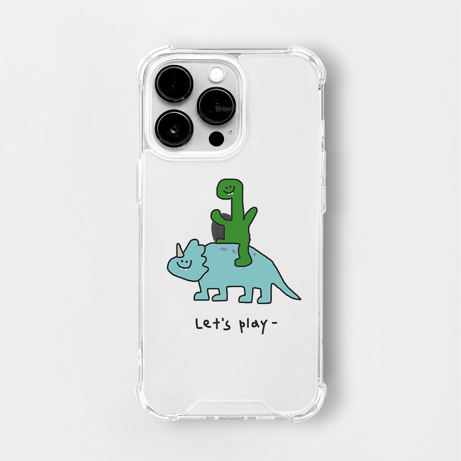 まとめ得 168cm SUPER TANK CASE for iPhone 14 Pro Let's play 背面カバー型 16823849i14P x [4個] /l まとめ得 168cm SUPER TANK CASE for iPhone 14 Pro Let\u0027s play 背面