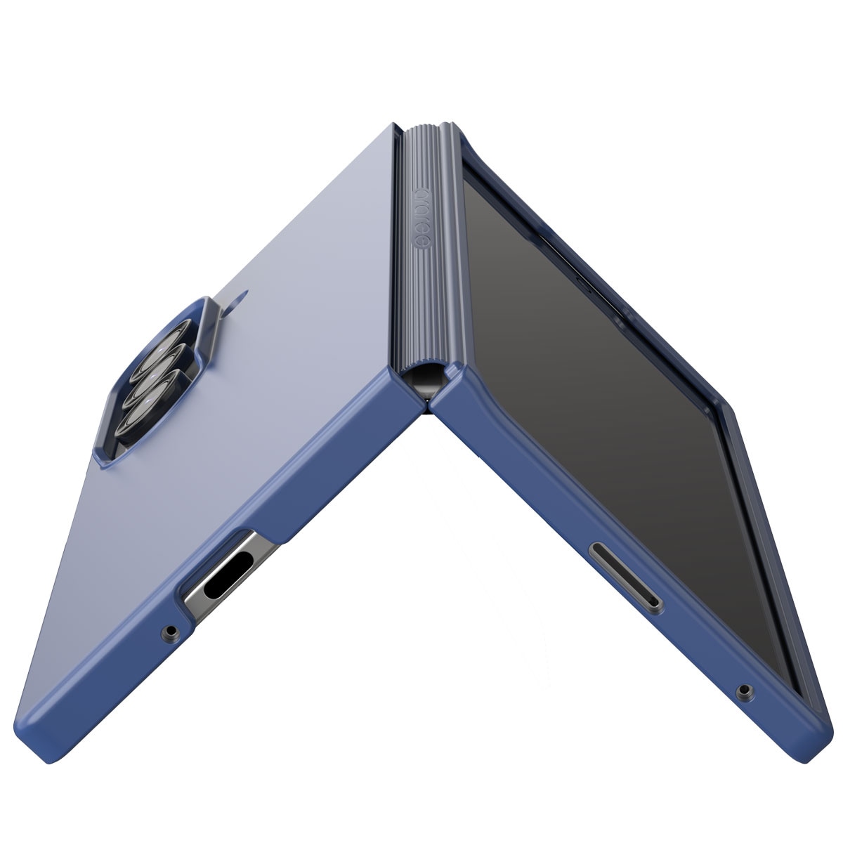 araree（アラリー） [Galaxy Z Fold7 用] Aero Flex ヒンジまで保護