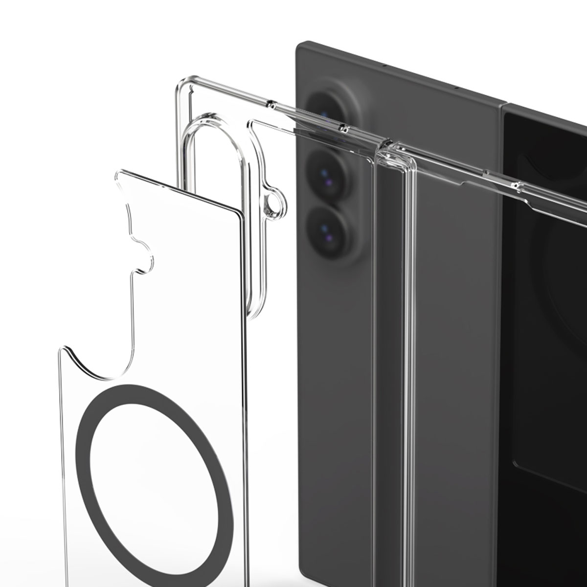 DUPLE 360 M for Galaxy Z Fold8 Ultra ヒンジ保護 ケース