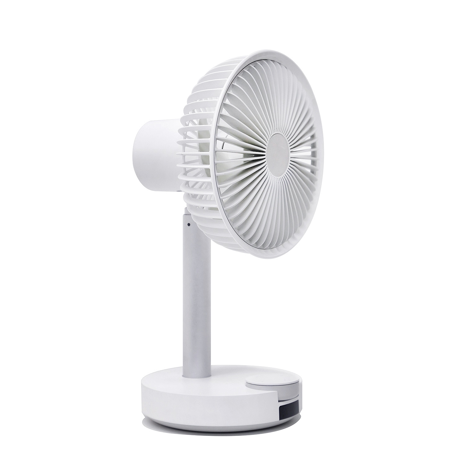 卓上扇風機 タイマー付き コードレス サーキュレーター BLUEFEEL BARSET 4D FAN [リモコン付き 高さ・首振り・上下角度調節 低騒音設計]