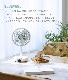 最大36時間 BARSET 4D FAN 多機能コードレス 卓上扇風機 ＆ サーキュレーター [リモコン付き 高さ・首振り・上下角度調節 低騒音設計]