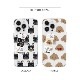 iPhone SE3 ケース カバー ソフト クリア バックカバー Dparks Dog パターン 【 iPhone 13 / 13 Pro / iPhone 13 mini / iPhone SE (第3/2世代)、、iPhone 8 / 7 】 背面カバー型 アイフォンケース