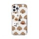 iPhone SE3 ケース カバー ソフト クリア バックカバー Dparks Dog パターン 【 iPhone 13 / 13 Pro / iPhone 13 mini / iPhone SE (第3/2世代)、、iPhone 8 / 7 】 背面カバー型 アイフォンケース