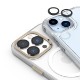 araree [ iPhone 15 / 15 Plus 用] core MR カメラ専用強化ガラスフィルム メタルリング カメラレンズ 保護フィルム