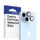araree [ iPhone 15 / 15 Plus 用] core MR カメラ専用強化ガラスフィルム メタルリング カメラレンズ 保護フィルム