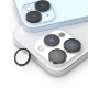araree [ iPhone 15 / 15 Plus 用] core MR カメラ専用強化ガラスフィルム メタルリング カメラレンズ 保護フィルム