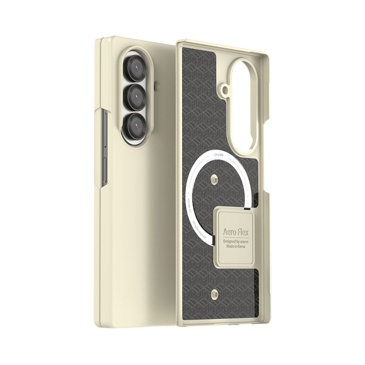 [Galaxy Z Fold7 用]  MagSafe対応 Aero Flex M ヒンジまで保護 フルカバー ケース