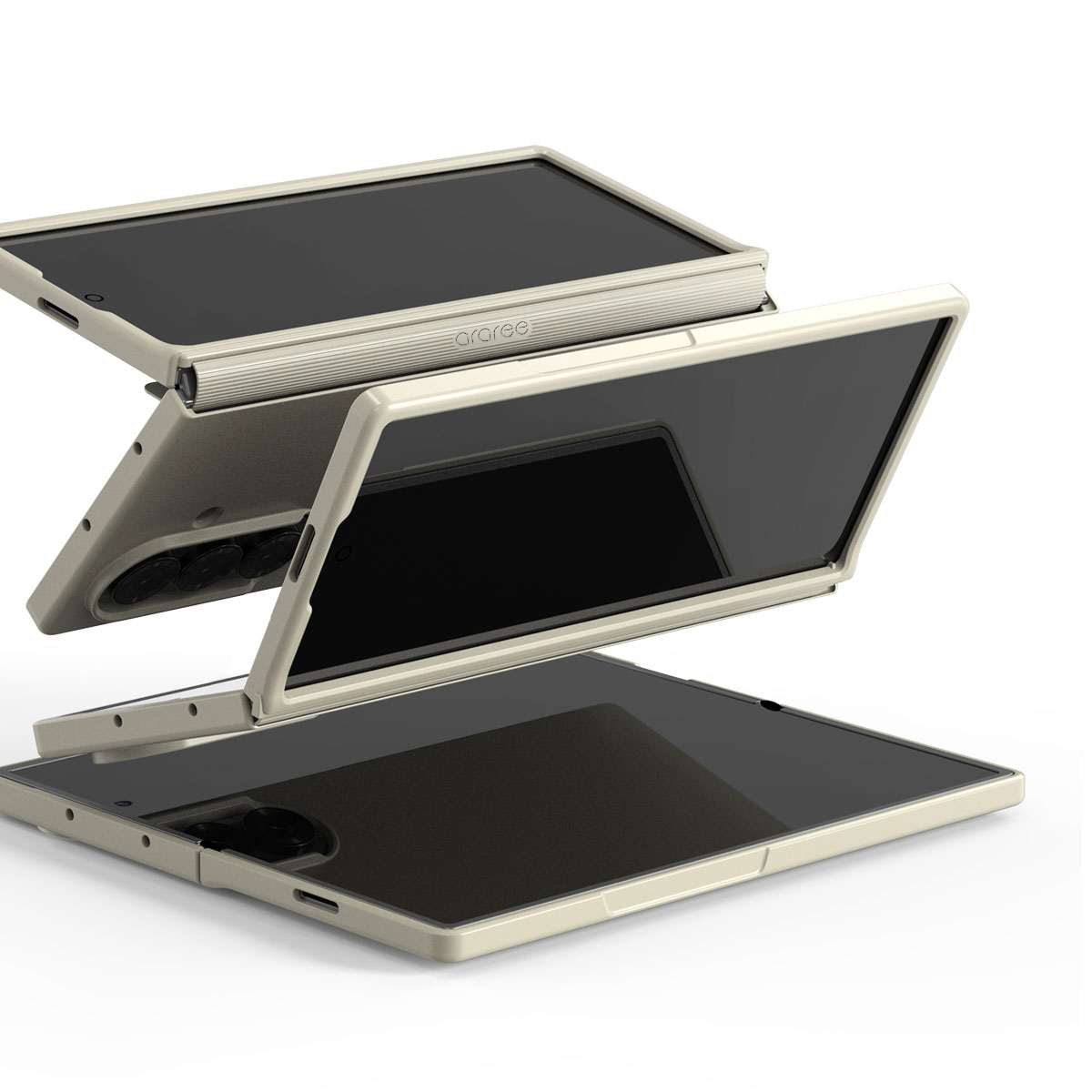 [Galaxy Z Fold7 用]  MagSafe対応 Aero Flex M ヒンジまで保護 フルカバー ケース