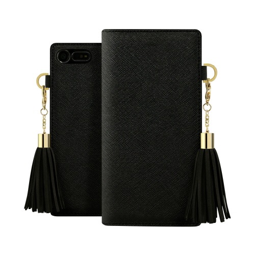 Xperia XZ Premium ケース 手帳型 DreamPlus Tassel Jacket（ドリームプラス タッセルジャケット）エクスペリア エックスゼット プレミアム カバー SO-04J タッセル付き