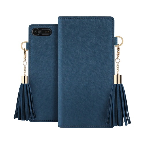 Xperia XZ Premium ケース 手帳型 DreamPlus Tassel Jacket（ドリームプラス タッセルジャケット）エクスペリア エックスゼット プレミアム カバー SO-04J タッセル付き
