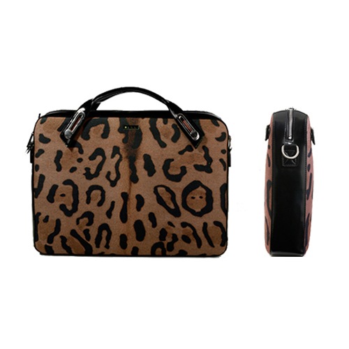 abbi PCバッグ メリッサ・スエードブリーフケース ナイロビ