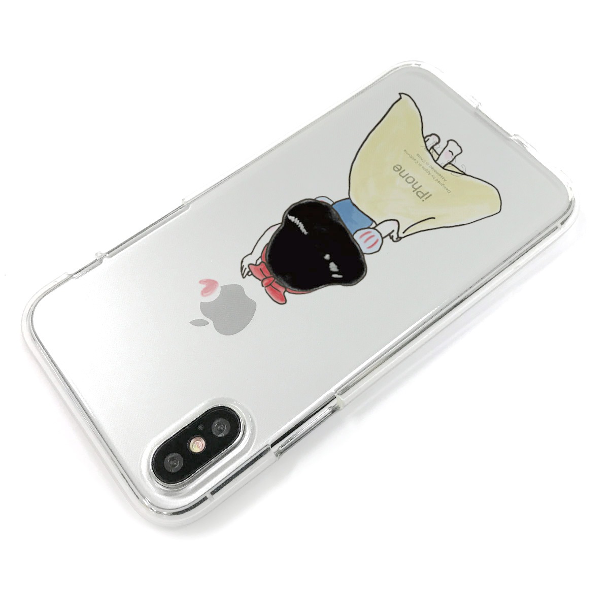 iPhone 11 Pro / iPhone 11 ケース iPhone XS / X ケース iPhone XR ケース Dparks ソフトクリアケース ファンタジー お姫様 アリス （ディーパークス） アイフォン カバー バータイプ