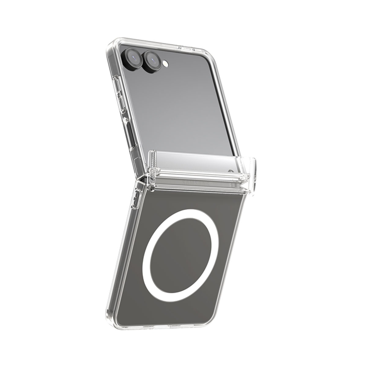 [Galaxy Z Flip7 用] MagSafe対応 DUPLE 360 M ハイブリッドフルカバー ケース [SAMSUNGの公式認証品] 