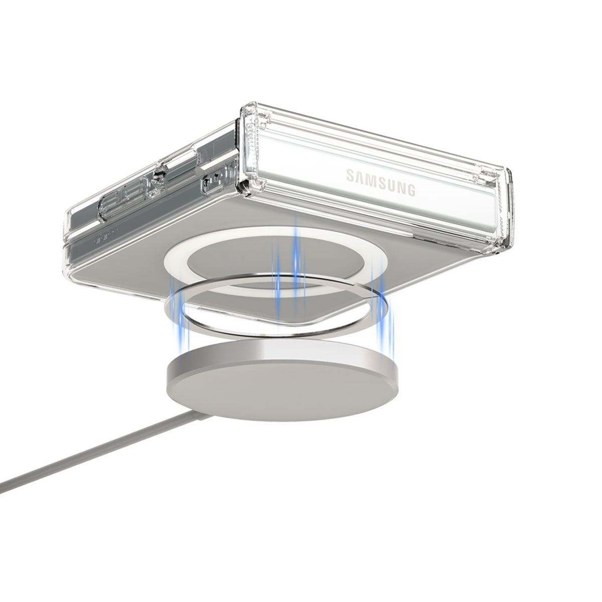 [Galaxy Z Flip7 用] MagSafe対応 DUPLE 360 M ハイブリッドフルカバー ケース [SAMSUNGの公式認証品] 