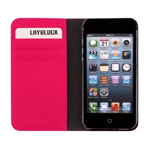 iPhone 5/5s ケース LAYBLOCK Ribbon Classic Diary(レイブロック リボンクラシックダイアリー) アイフォン 手帳型 本革
