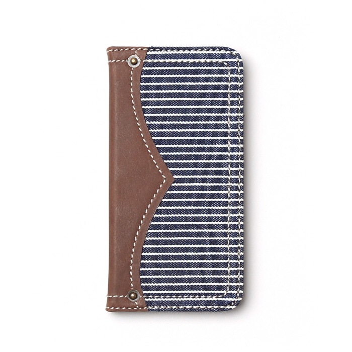 iPhone6s ケース 手帳型 ZENUS Denim Stripe Diary（ゼヌス デニムストライプダイアリー）アイフォン iPhone6