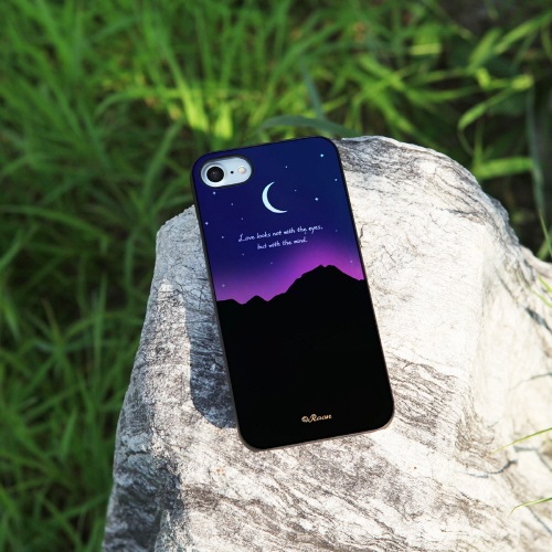 iPhone SE (第3世代) ケース カバー Dparks Twinkle Case オーロラムーンライト [iPhone SE3/SE2/8/7]