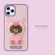 iPhone 11 Pro ケース カバー LINE FRIENDS SILICON  [iPhone 11 Pro/11/XS/X]
