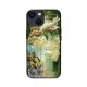 ikins [ iPhone 15 / 15 Pro 用] 天然貝ケース ヴィーナスの誕生 光沢 パール 名画 La Nascita di Venere
