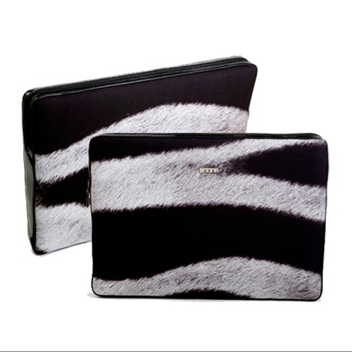 abbi PCインナーケース スエードインナーケース 15インチ ゼブラ