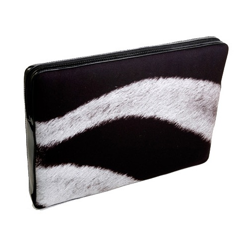 abbi PCインナーケース スエードインナーケース 15インチ ゼブラ